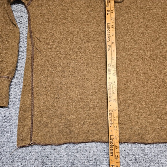 LL Bean Mens Traditional Fit Long Sleeve Henley Shirt Lot of 2 Thermal Size L - Picture 6 of 9